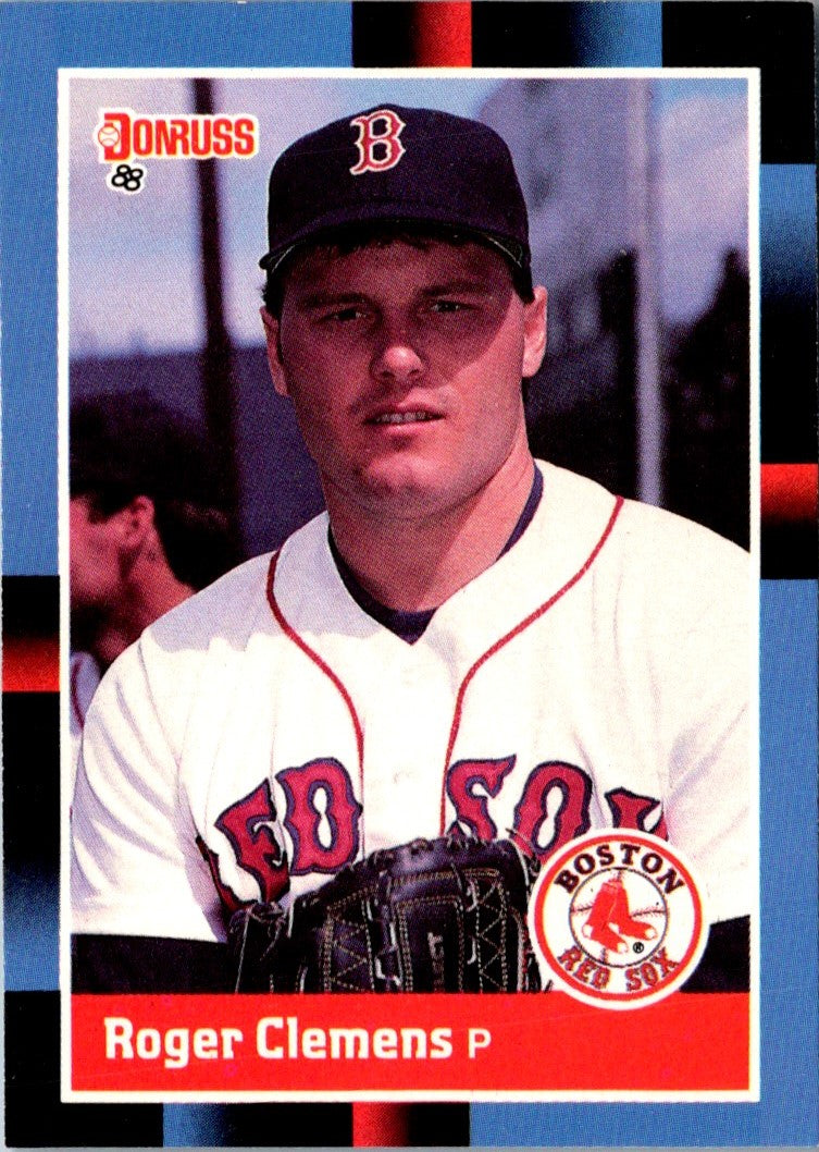 1988 Donruss Boston Red Sox Team Collection Roger Clemens