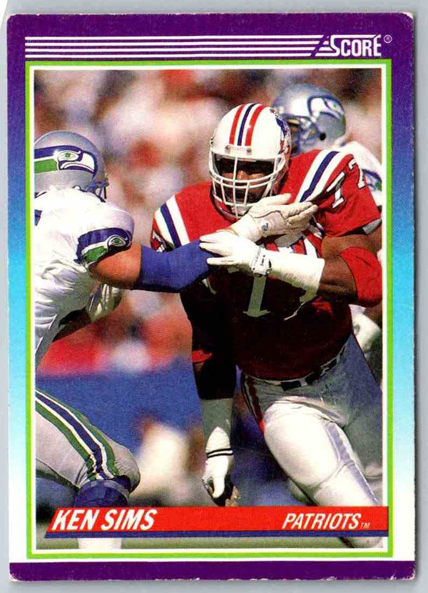 1990 Score Ken Sims #489