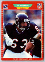 1989 NFL Proset Jay Hilgenberg #42