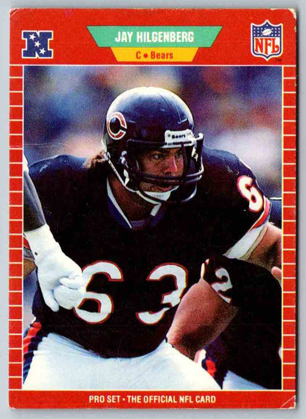 1989 NFL Proset Jay Hilgenberg #42