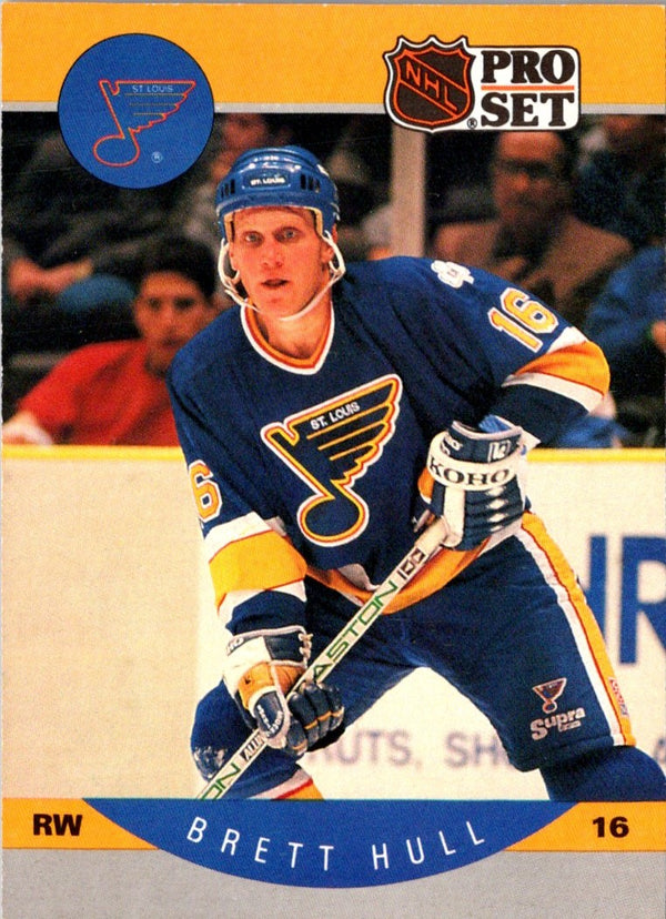 1990 Pro Set Brett Hull #263