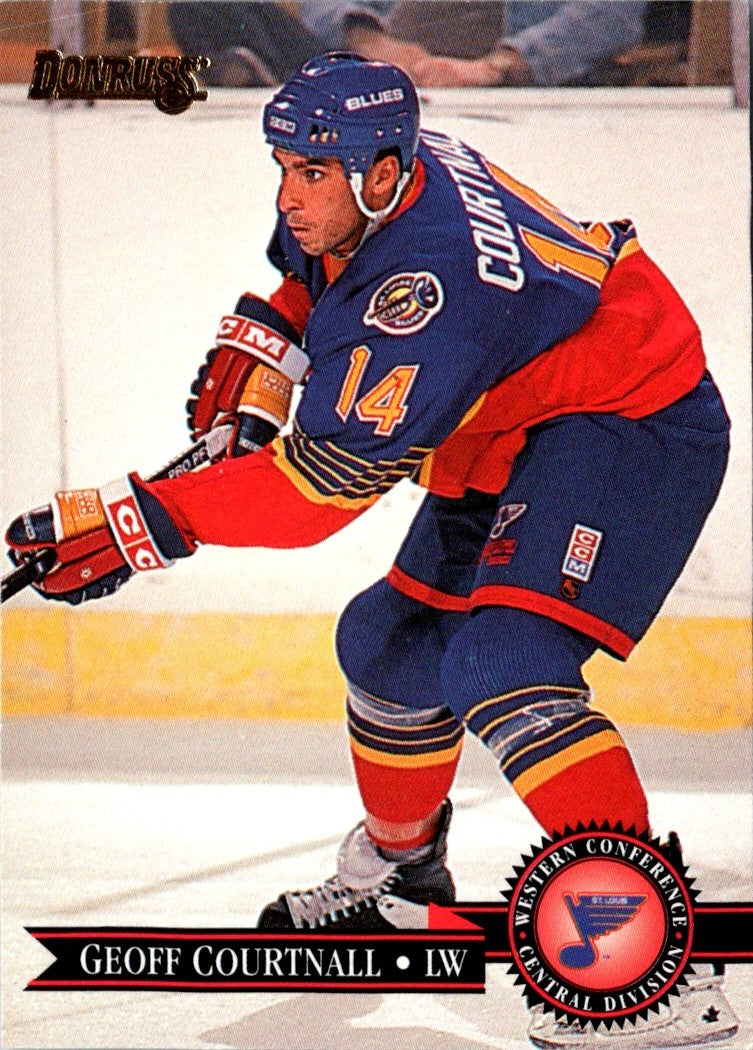 1995 Donruss Geoff Courtnall