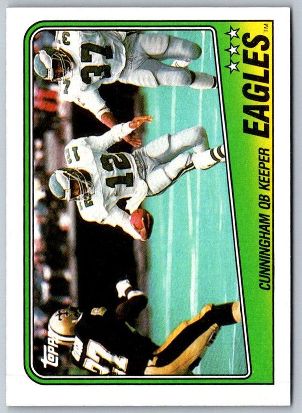 1988 Topps Eagles Team Leaders - Randall Cunningham #233