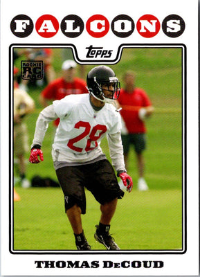 2008 Topps Thomas DeCoud #436 Rookie