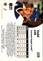 1991 Pro Set Todd Gill #226