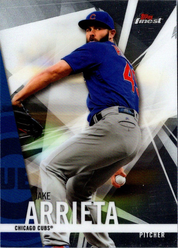 2017 Finest Jake Arrieta #48