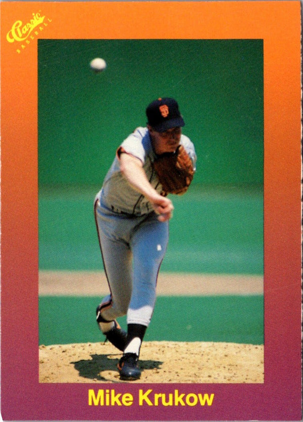 1989 Classic Travel Mike Krukow #114