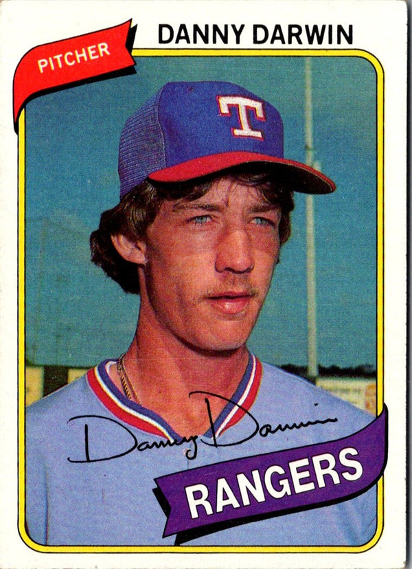 1980 Topps Danny Darwin #498