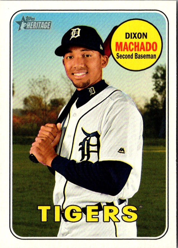 2018 Topps Heritage Dixon Machado #548