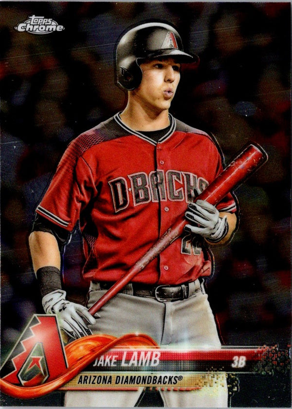 2018 Topps Chrome Jake Lamb #106