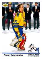 1992 Upper Deck Tommy Soderstrom #377 Rookie