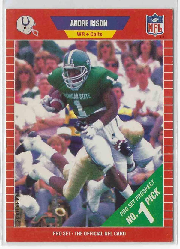 1989 ProSet Andre Rison #497 Rookie