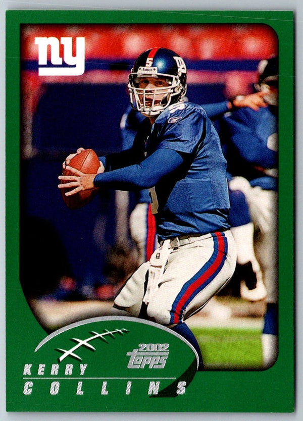 2002 Topps Kerry Collins #NNO