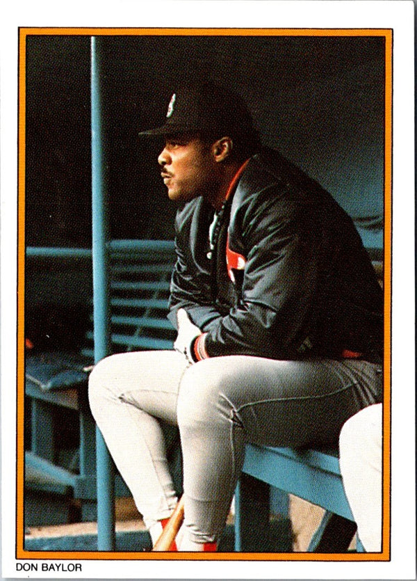 1987 Topps Glossy Don Baylor #27