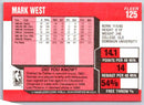1989 Fleer Mark West