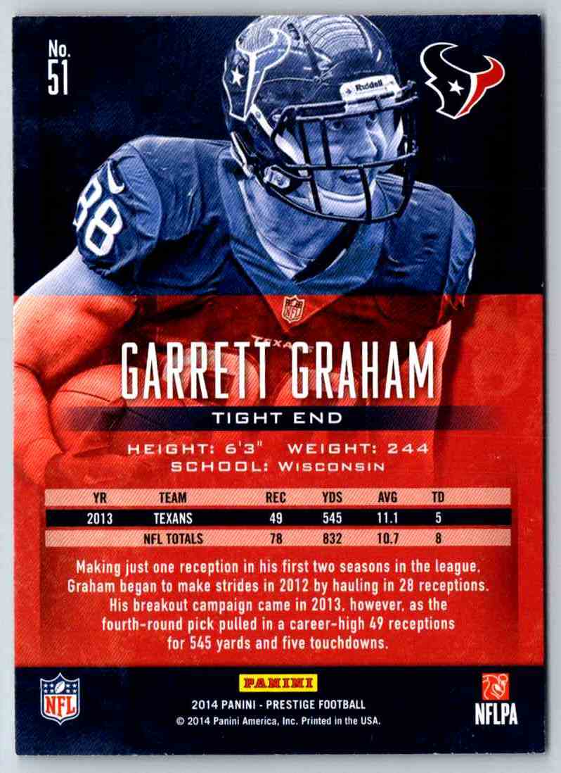 2014 Prestige Garrett Graham