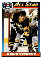 1991 O-Pee-Chee Kevin Stevens #267