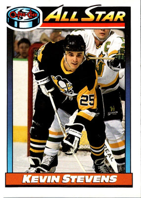 1991 O-Pee-Chee Kevin Stevens #267