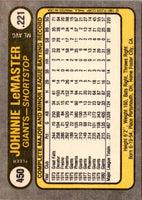 1981 Fleer Johnnie LeMaster #450