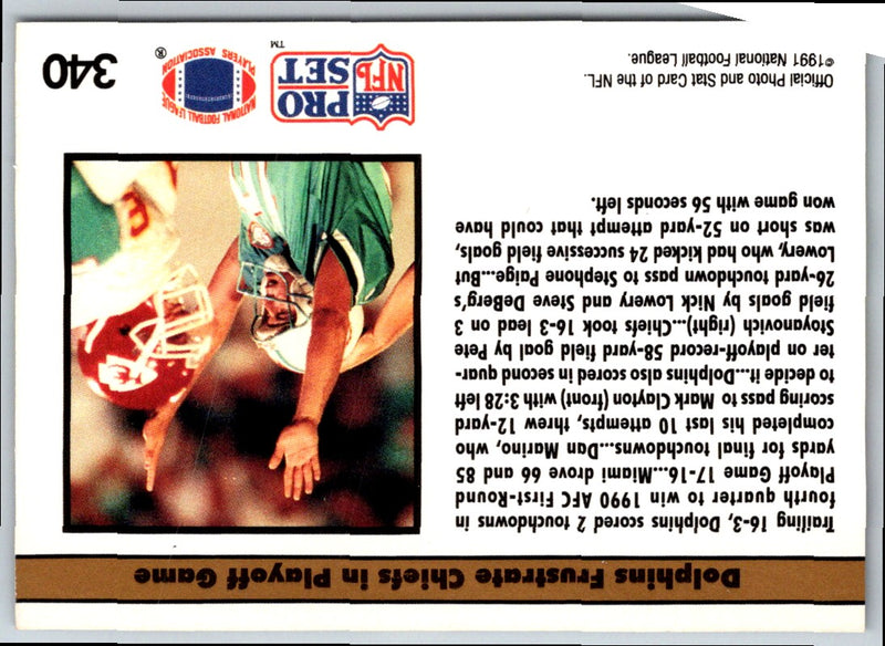 1991 Pro Set Dan Marino