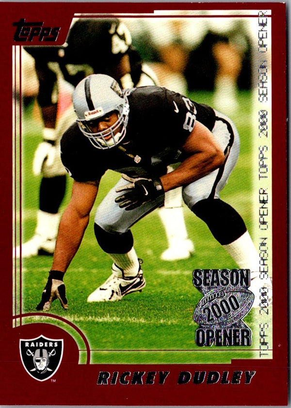 2000 Topps Season Opener Rickey Dudley #106