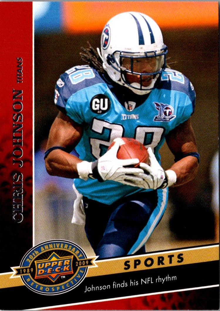 2009 Upper Deck Goodwin Champions Chris Johnson