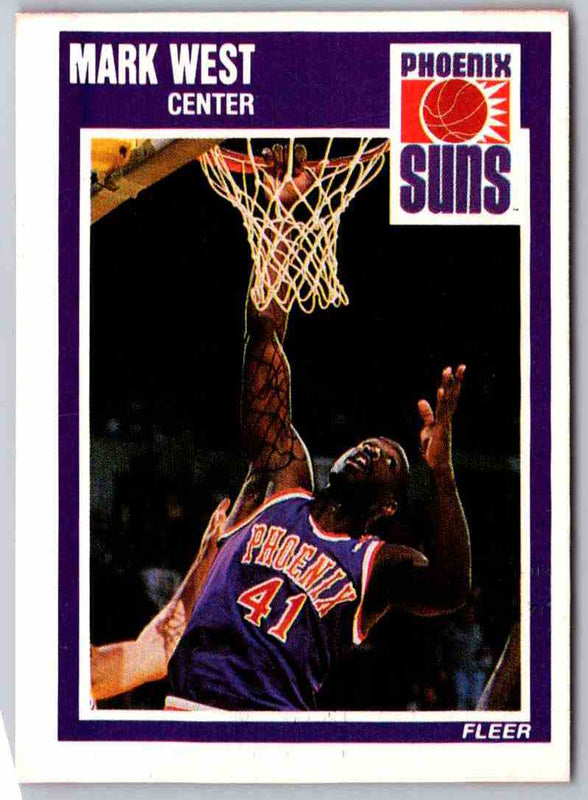 1989 Fleer Mark West #125