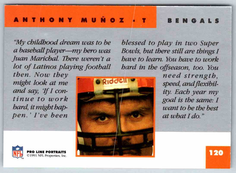 1991 ProLine Anthony Munoz