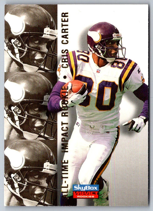 1996 SkyBox Impact Rookies Cris Carter #76
