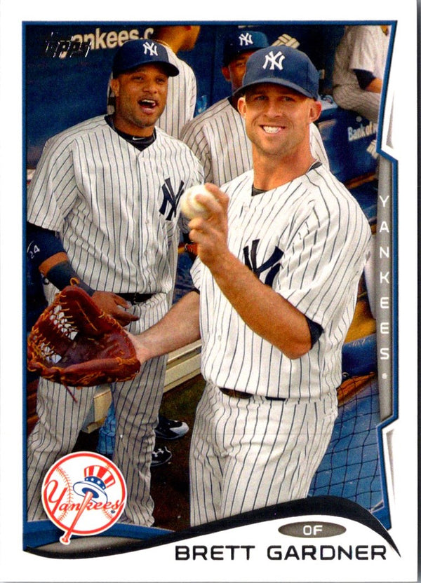 2014 Topps Brett Gardner #254