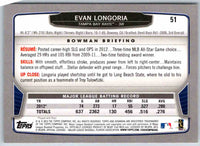 2013 Bowman Evan Longoria #51