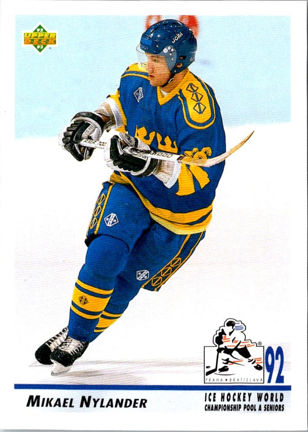 1992 Upper Deck Michael Nylander #378 Rookie