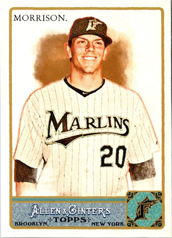 2011 Topps Allen & Ginter Logan Morrison #21