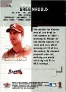 2002 Fleer Box Score Classic Miniatures Greg Maddux