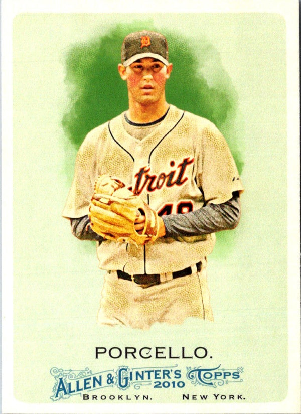 2010 Topps Allen & Ginter Rick Porcello #256