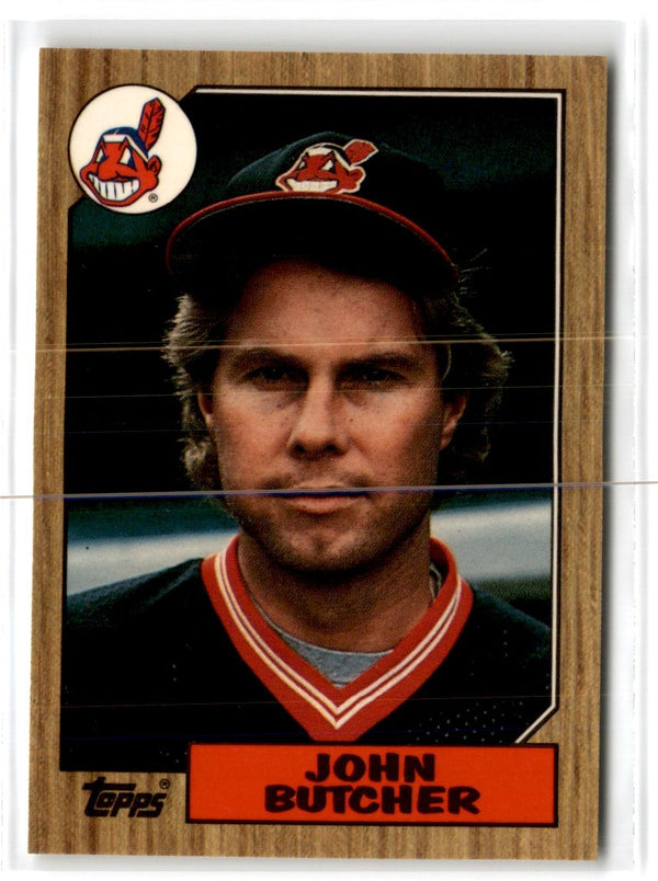 1987 Topps Tiffany John Butcher #107