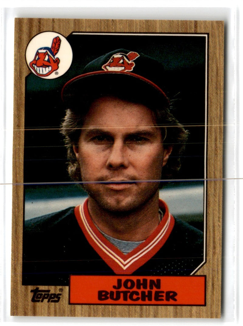 1987 Topps Tiffany John Butcher