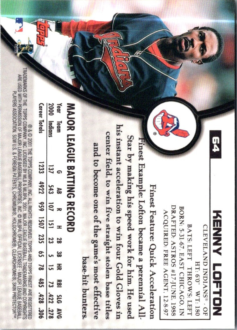 2001 Finest Kenny Lofton