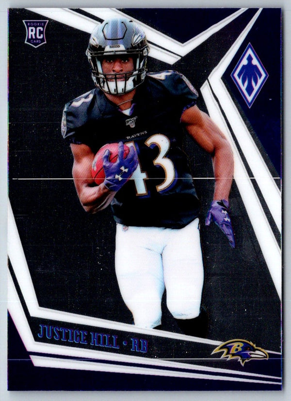 2019 Panini Phoenix Justice Hill #129 Rookie