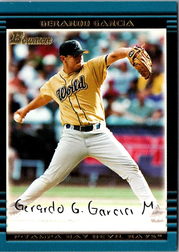 2002 Bowman Draft Picks & Prospects Gerardo Garcia #BDP145 Rookie