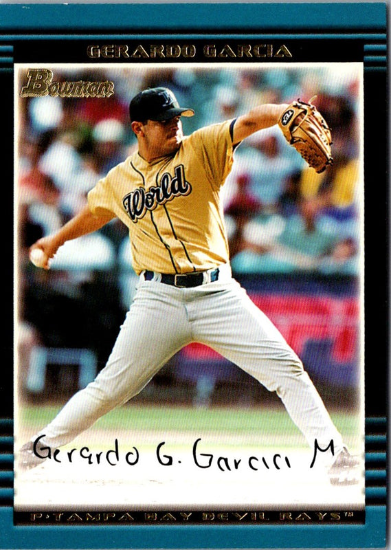 2002 Bowman Draft Picks & Prospects Gerardo Garcia #BDP145 Rookie