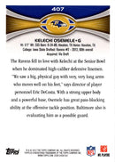 2012 Topps Kelechi Osemele