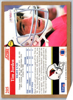 1991 Score Tim Jorden #205 Rookie