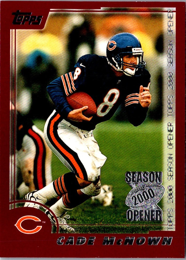 2000 Topps Season Opener Cade McNown