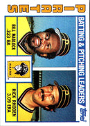 1984 Topps Bill Madlock/Rick Rhoden