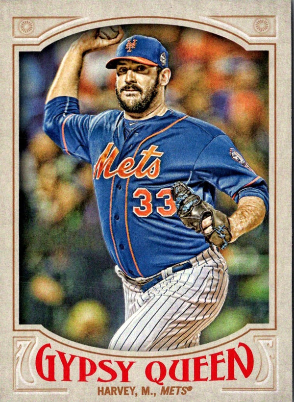 2016 Topps Gypsy Queen Matt Harvey #130