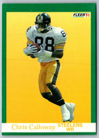 1991 Fleer Chris Calloway #157