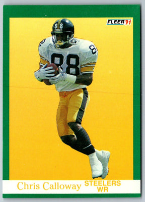 1991 Fleer Chris Calloway #157