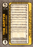 1981 Fleer Tom Griffin #456