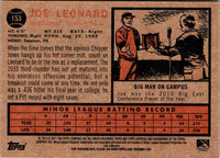 2011 Topps Heritage Minor League Joe Leonard #153